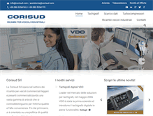 Tablet Screenshot of corisud.net